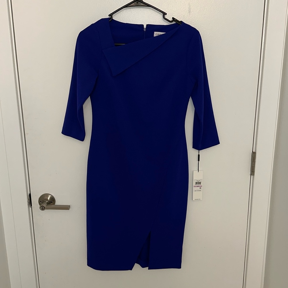 Calvin Klein Royal Blue Dress